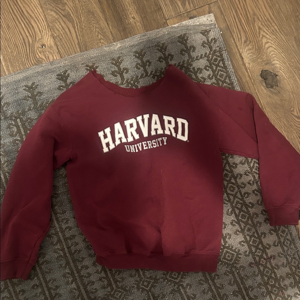 Harvard University Maroon Sweater